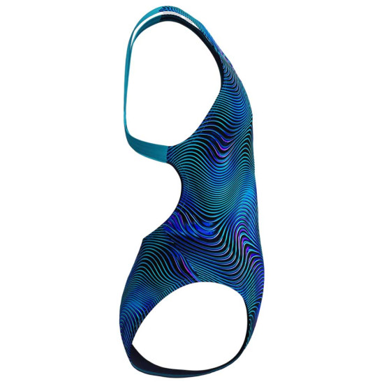 Speedo Παιδικό ολόσωμο μαγιό Print Leaderback Swimsuit